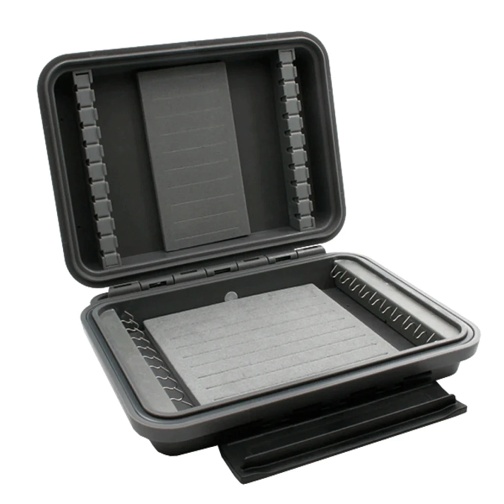 MFC Plan D Pocket MAX Fly Box - Steel Gray - 50/50