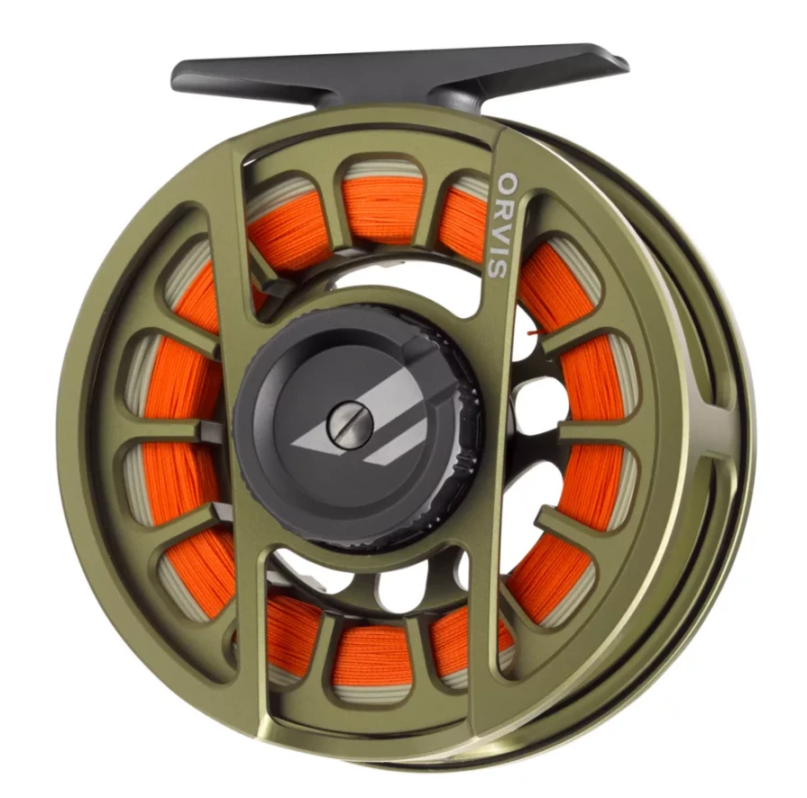 Orvis Hydros II Euro Reel - Matte Green - Image 2