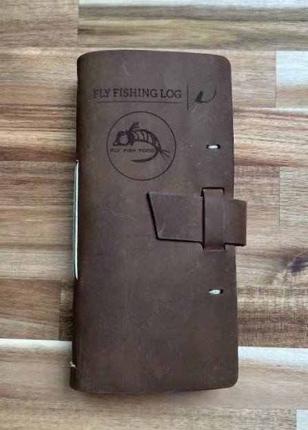 Rustico Fly Fishing Log - Fly Fish Food Logo - Standard Edition